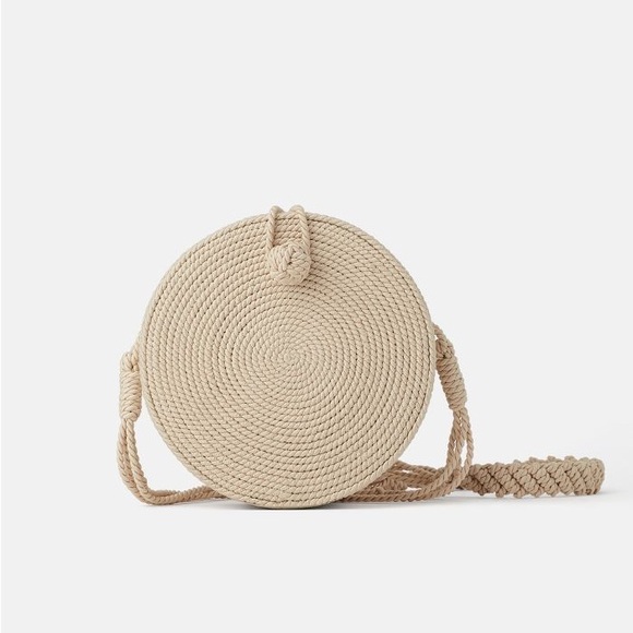Zara Round Rope Crossbody Bag - Picture 1 of 9